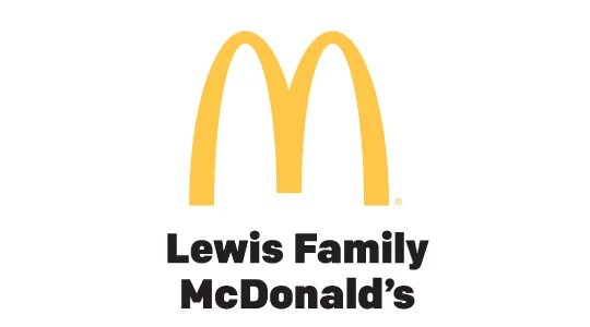 lewis family McDonalds with McDonalds m logo