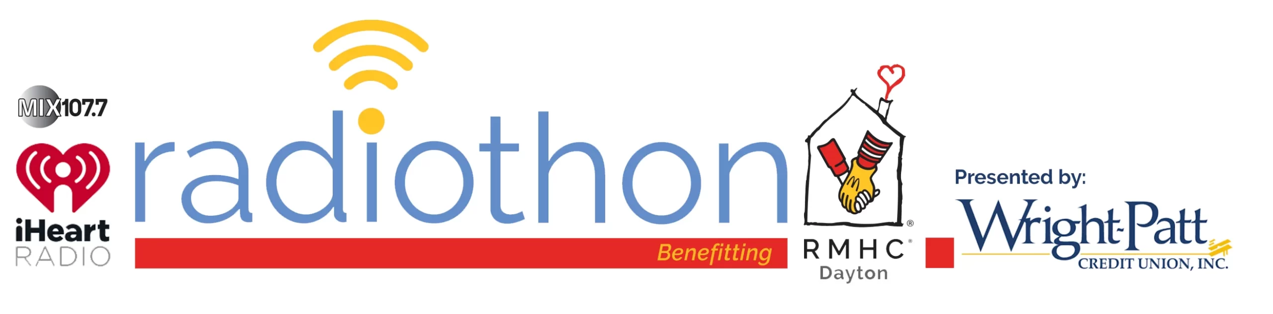 radiothon 2023 logo with sponsor logos